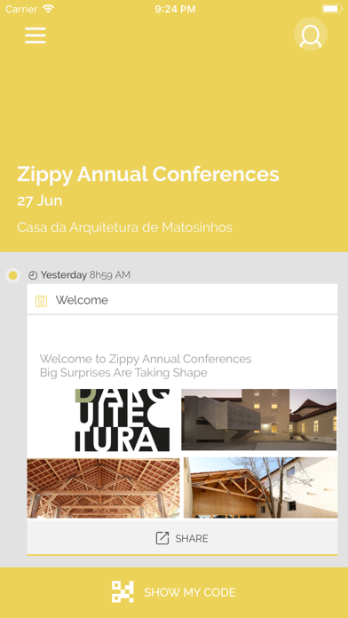 ZYConferences screenshot 2