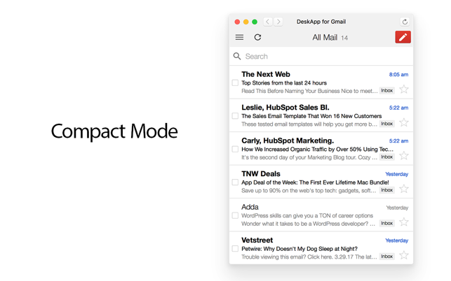 Mail For Gmail On The Mac App Store