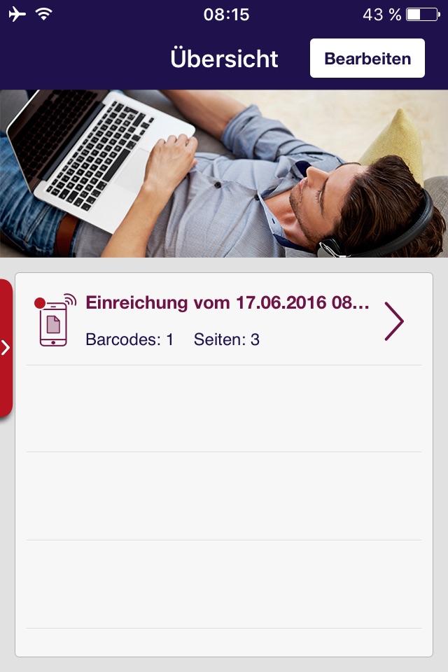 Advigon RechnungsApp screenshot 2