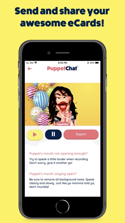 PuppetChat: Real Funny Puppets screenshot-3