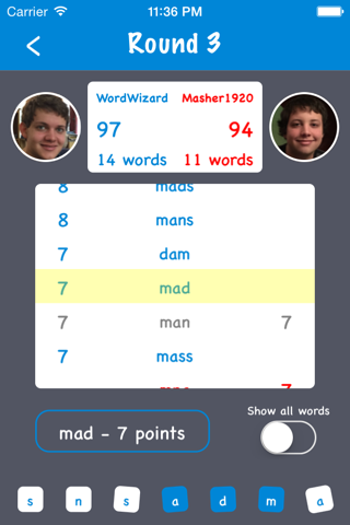 WordDuel - Multiplayer Game screenshot 4