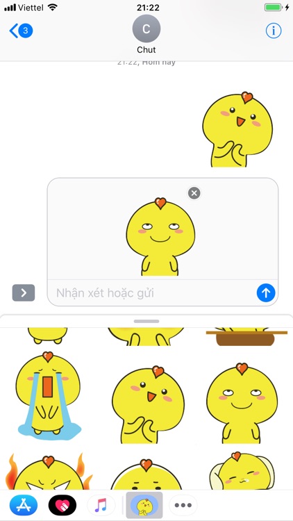 Chicks Animated Stickers