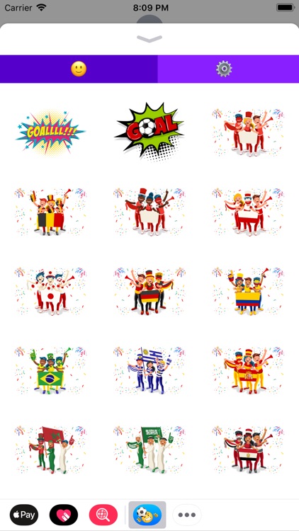 Soccer Emoji Stickers