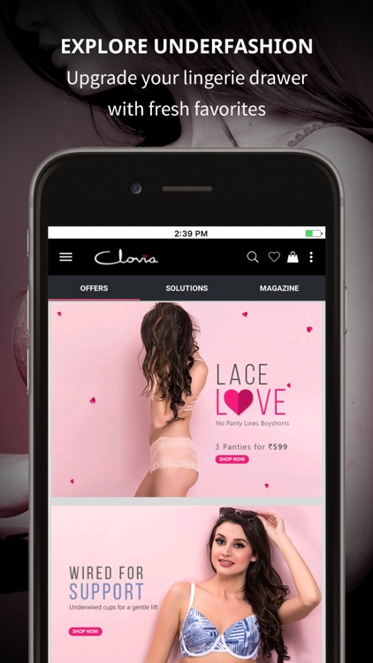 Clovia - Lingerie Shopping App