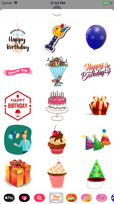Happy Birthday Card Greets Emo screenshot 3