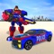 Enjoy cop car robot games action and a variety of grand city police tasks