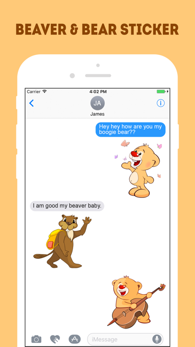The Beaver and Bear Emojis screenshot 3