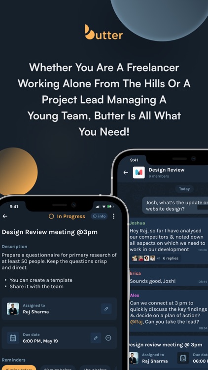 Butter - Chat, Work Management screenshot-6