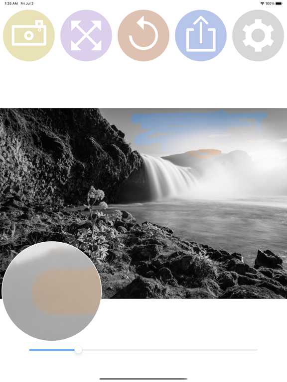 Color Splash effect eraser screenshot 2