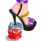 You might be obsessed with seeing videos of crushing things with hydraulic press but have you ever seen a high heel crushing soft objects