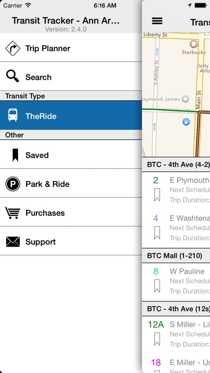 Transit Tracker - Ann Arbor