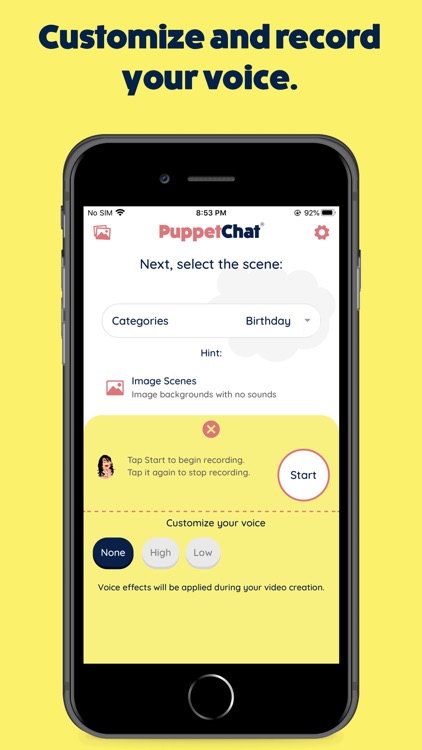 PuppetChat: Real Funny Puppets