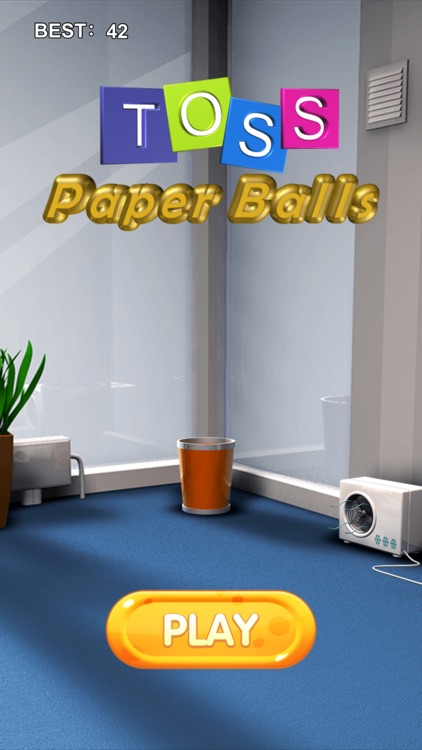 Toss Paper Balls