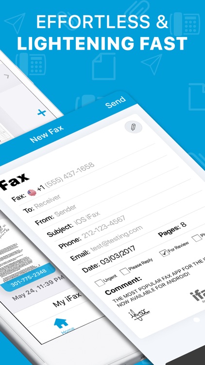 iFax: Fax app, fax from iPhone