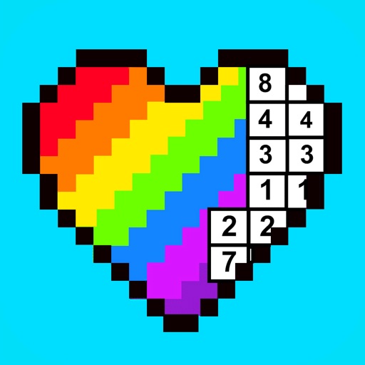 RAINBOW Color by Number