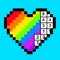 Rainbow Color by Number is the ONLY game out there where you can color in both 2D AND 3D images in one game