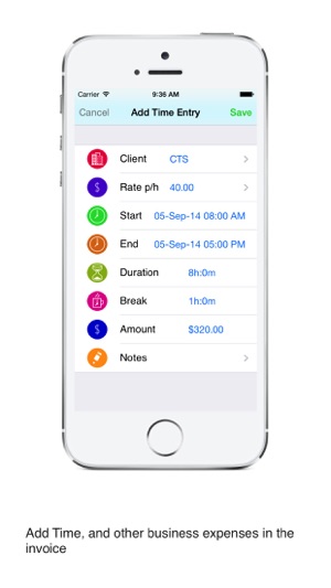 Time Tracker business invoice(圖3)-速報App