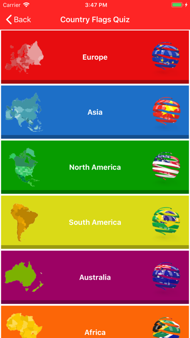 Learn Countries Flags Quiz screenshot 2