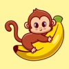 Naughty Monkey Stickers!