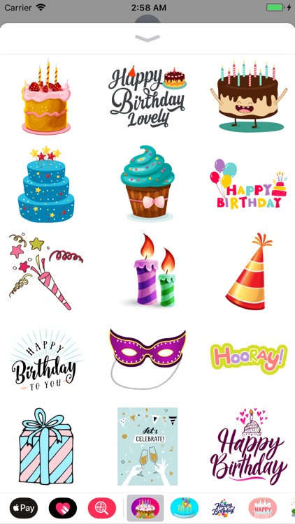 Card & Wish for Birthday Party