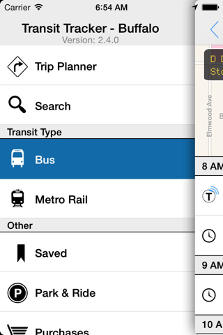 Transit Tracker - Buffalo screenshot 2