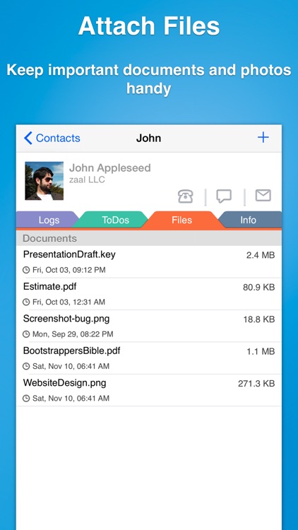 Contacts Journal CRM screenshot-3