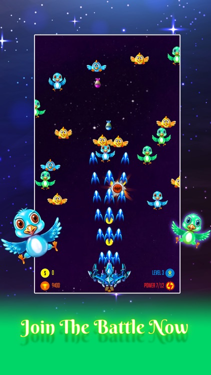 Captain Galaxy: Chicken Attack screenshot-3