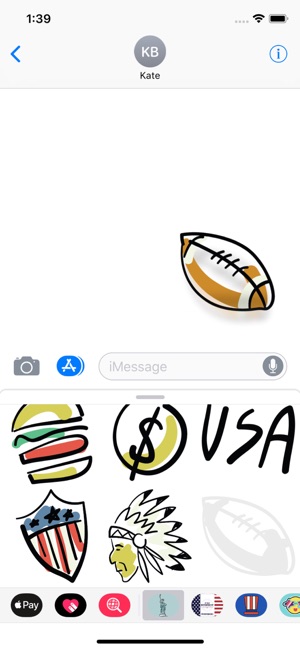 USA Doodles Stickers(圖3)-速報App