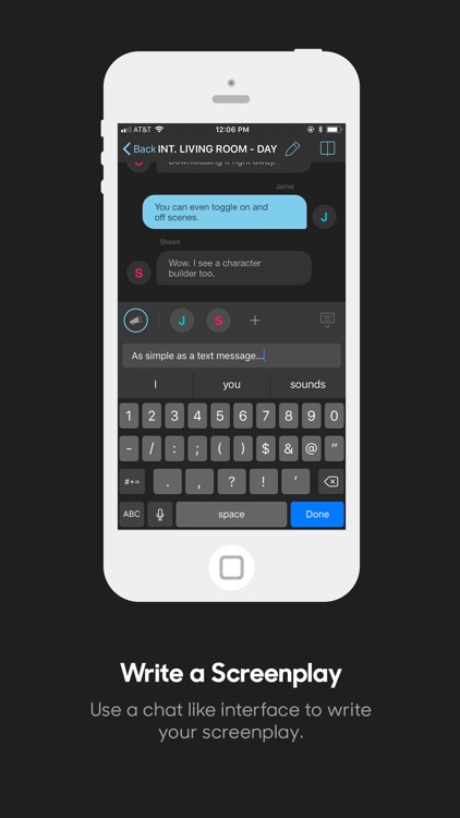 Dialogue : Screenplay Writer screenshot-0
