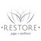 Download the app to view schedules & book sessions at Restore Yoga + Wellness