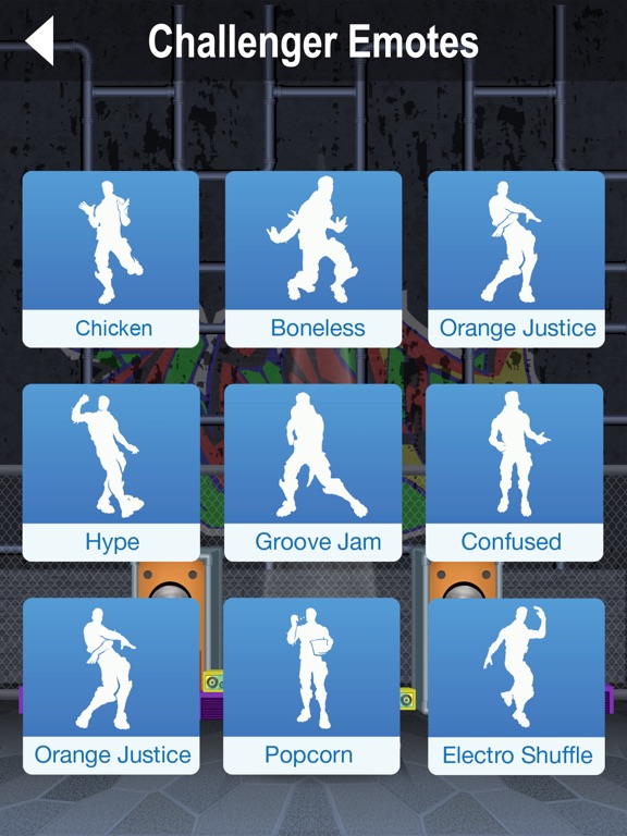 screenshot 1 for dances for fortnite emotes - fortnite blue emotes