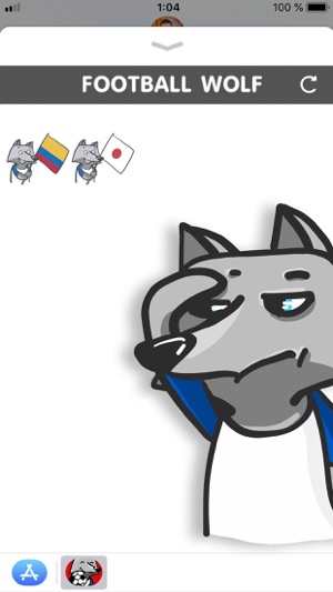 Football Wolf - stickers(圖5)-速報App