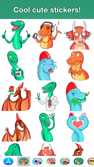 Jurassic Dinosaurs - Stickers(圖2)-速報App