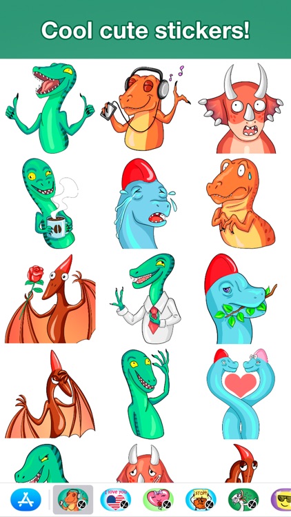 Jurassic Dinosaurs - Stickers