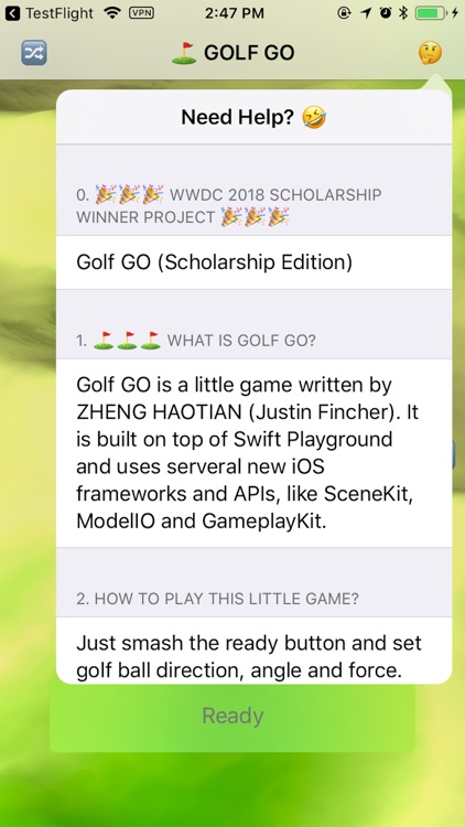 Golf GO (Scholarship Edition)
