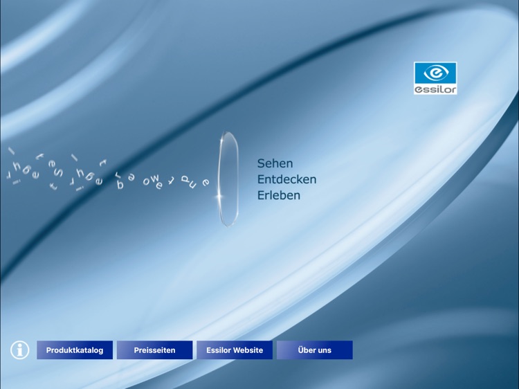 Essilor Produktkatalog