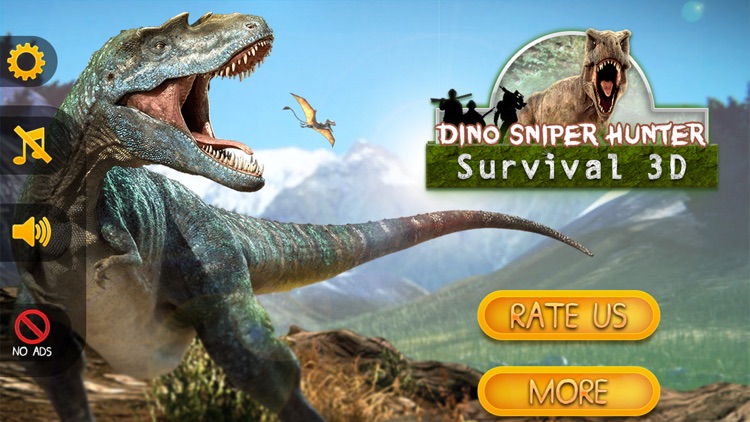 Dino Sniper Hunter Survival 3D