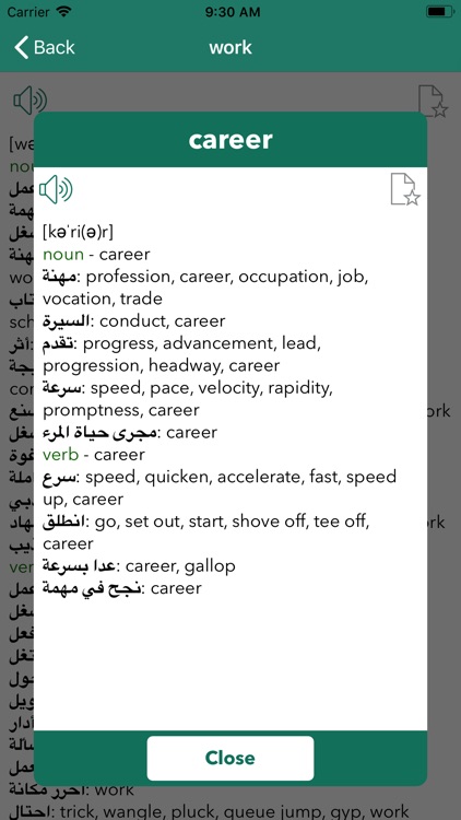 AEDICT - English Arabic Dict screenshot-4