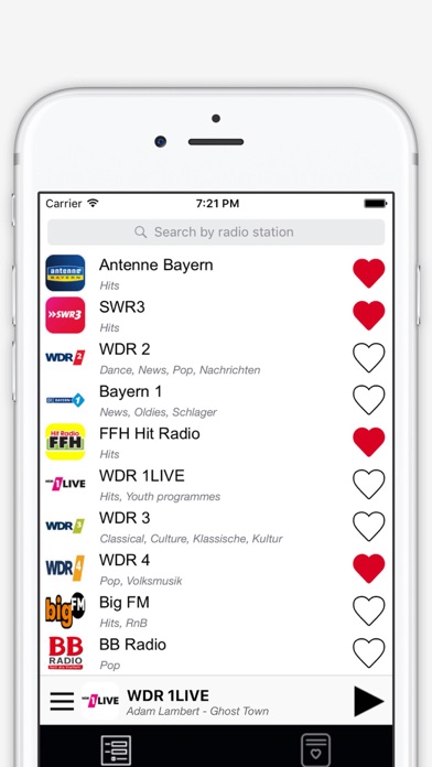 Radio Germany : german radios screenshot 2