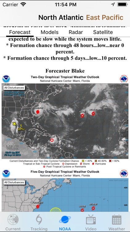 Hurricane Track & Outlook screenshot-2