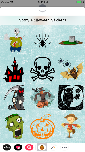 Scary Halloween Stickers(圖2)-速報App