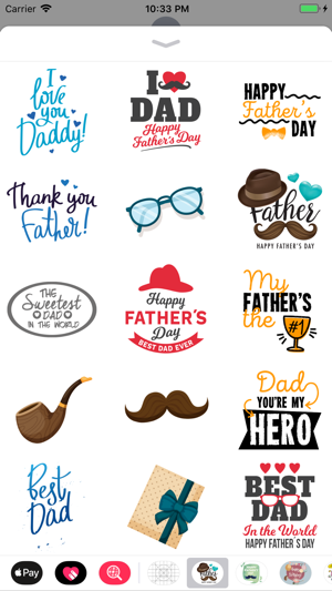 Animated Fathers Day Stickers(圖1)-速報App