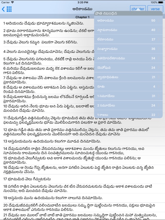 Telugu Bible Offline for iPad screenshot-9