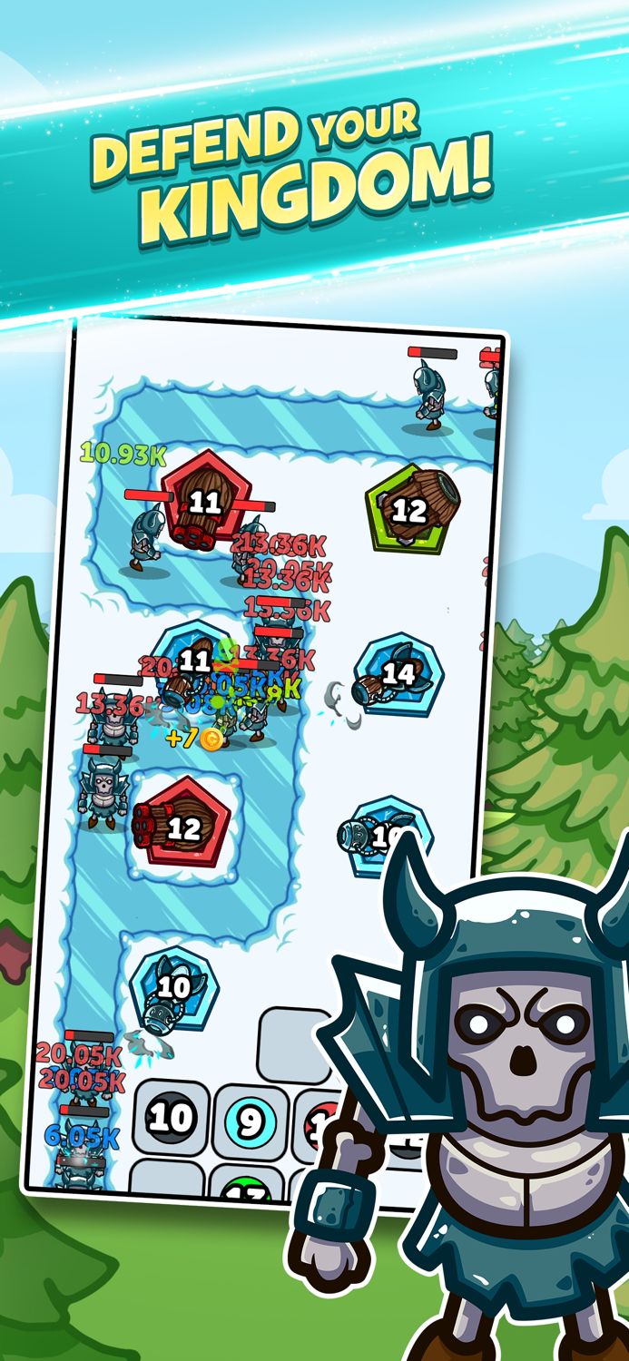 Merge Kingdoms - Tower Defense