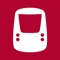 Paris metro map within an interactive transport app