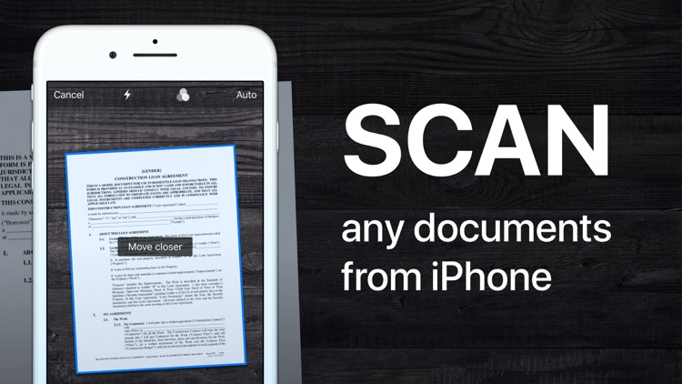 Scanner App. Scan PDF Document