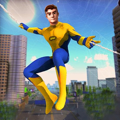 Spider Crime City Rope Hero 3D