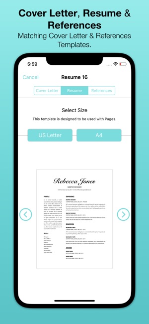 Resume Templates (for Pages)(圖2)-速報App