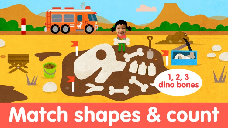 Dino games for kids & toddler screenshot-5