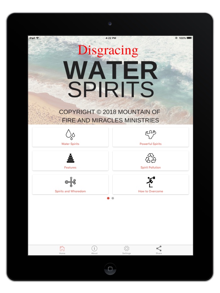 Disgracing Water Spirits